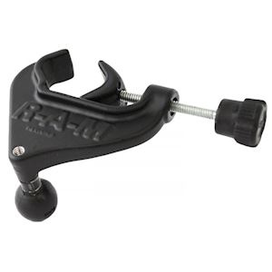 Yoke Clamp Base with 1" Rubber Ball and 1/4-20" Tapped Socket to add another Ball